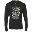 T-Shirts Vintage Black / X-Small SALLYS LATTE Triblend Long Sleeve Hoodie Tee