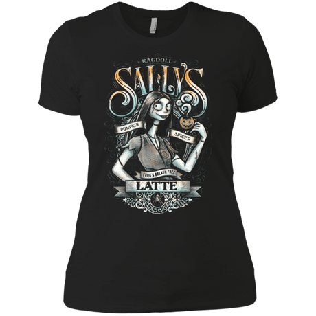 T-Shirts Black / X-Small SALLYS LATTE Women's Premium T-Shirt