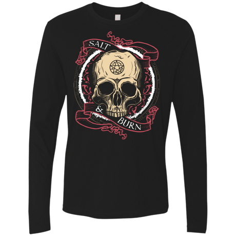 T-Shirts Black / Small Salt and Burn Men's Premium Long Sleeve