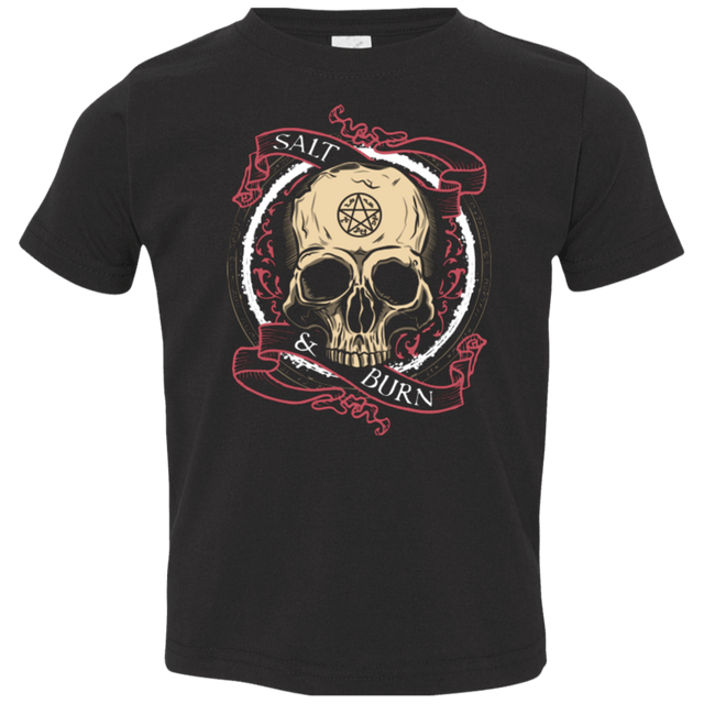 T-Shirts Black / 2T Salt and Burn Toddler Premium T-Shirt