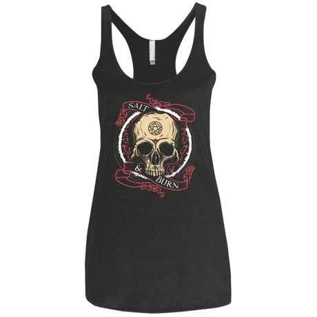 T-Shirts Vintage Black / X-Small Salt and Burn Women's Triblend Racerback Tank