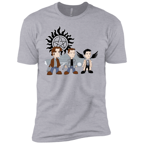 T-Shirts Heather Grey / YXS Sam, Dean and Cas Boys Premium T-Shirt