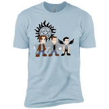 T-Shirts Light Blue / YXS Sam, Dean and Cas Boys Premium T-Shirt