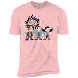 T-Shirts Light Pink / YXS Sam, Dean and Cas Boys Premium T-Shirt