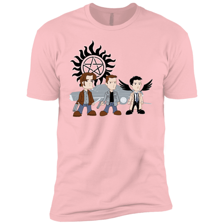 T-Shirts Light Pink / YXS Sam, Dean and Cas Boys Premium T-Shirt