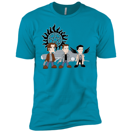 T-Shirts Turquoise / YXS Sam, Dean and Cas Boys Premium T-Shirt