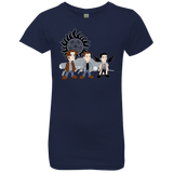 T-Shirts Midnight Navy / YXS Sam, Dean and Cas Girls Premium T-Shirt