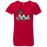 T-Shirts Red / YXS Sam, Dean and Cas Girls Premium T-Shirt