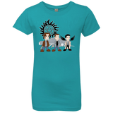 T-Shirts Tahiti Blue / YXS Sam, Dean and Cas Girls Premium T-Shirt