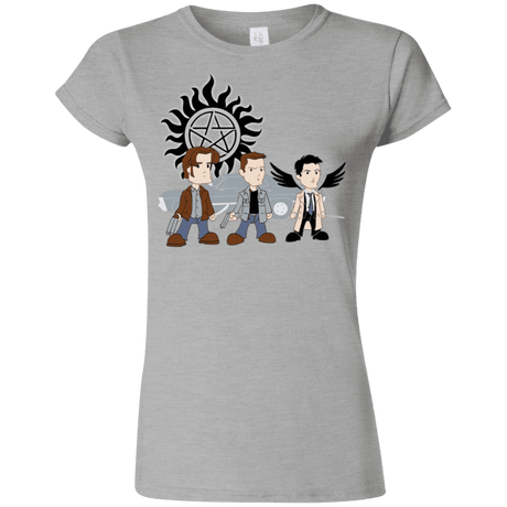 T-Shirts Sport Grey / S Sam, Dean and Cas Junior Slimmer-Fit T-Shirt