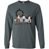 T-Shirts Dark Heather / S Sam, Dean and Cas Men's Long Sleeve T-Shirt