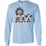 T-Shirts Light Blue / S Sam, Dean and Cas Men's Long Sleeve T-Shirt