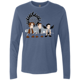 T-Shirts Indigo / S Sam, Dean and Cas Men's Premium Long Sleeve
