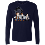 T-Shirts Midnight Navy / S Sam, Dean and Cas Men's Premium Long Sleeve