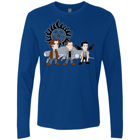 T-Shirts Royal / S Sam, Dean and Cas Men's Premium Long Sleeve