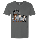 T-Shirts Heavy Metal / X-Small Sam, Dean and Cas Men's Premium V-Neck
