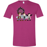 T-Shirts Antique Heliconia / S Sam, Dean and Cas Men's Semi-Fitted Softstyle
