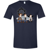 T-Shirts Navy / X-Small Sam, Dean and Cas Men's Semi-Fitted Softstyle