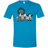 T-Shirts Sapphire / S Sam, Dean and Cas Men's Semi-Fitted Softstyle