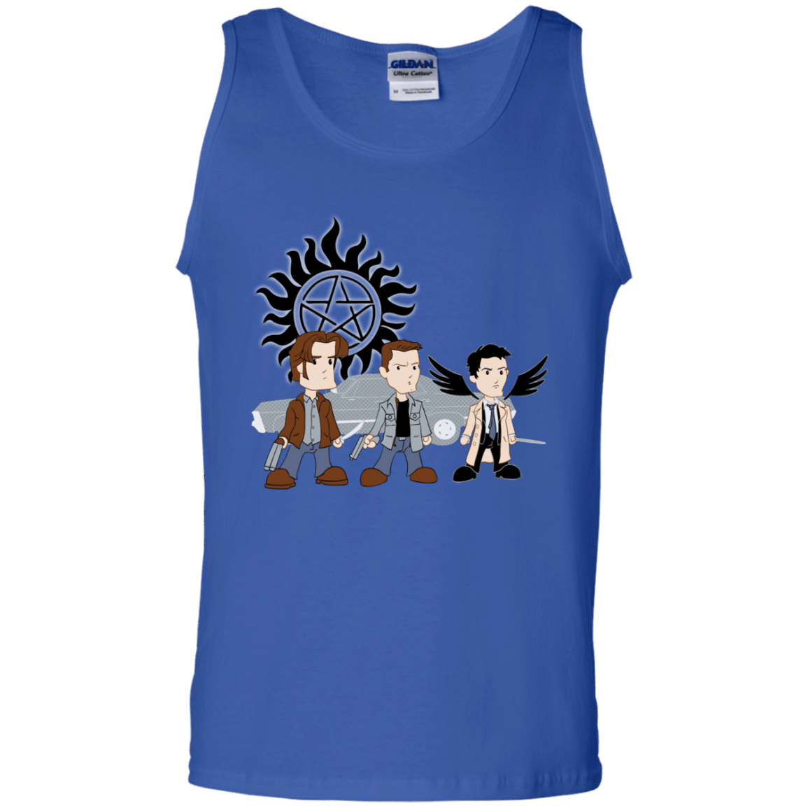 T-Shirts Royal / S Sam, Dean and Cas Men's Tank Top
