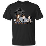 T-Shirts Black / S Sam, Dean and Cas T-Shirt