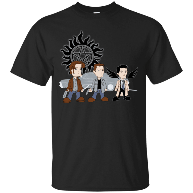 T-Shirts Black / S Sam, Dean and Cas T-Shirt