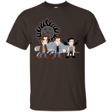 T-Shirts Dark Chocolate / S Sam, Dean and Cas T-Shirt