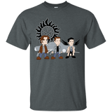 T-Shirts Dark Heather / S Sam, Dean and Cas T-Shirt