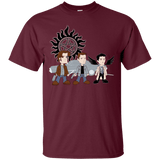 T-Shirts Maroon / S Sam, Dean and Cas T-Shirt