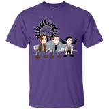 T-Shirts Purple / S Sam, Dean and Cas T-Shirt