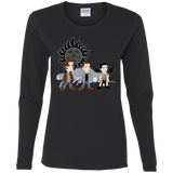 T-Shirts Black / S Sam, Dean and Cas Women's Long Sleeve T-Shirt