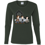 T-Shirts Forest / S Sam, Dean and Cas Women's Long Sleeve T-Shirt