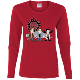T-Shirts Red / S Sam, Dean and Cas Women's Long Sleeve T-Shirt