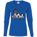 T-Shirts Royal / S Sam, Dean and Cas Women's Long Sleeve T-Shirt
