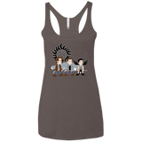 T-Shirts Macchiato / X-Small Sam, Dean and Cas Women's Triblend Racerback Tank