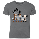 T-Shirts Premium Heather / YXS Sam, Dean and Cas Youth Triblend T-Shirt