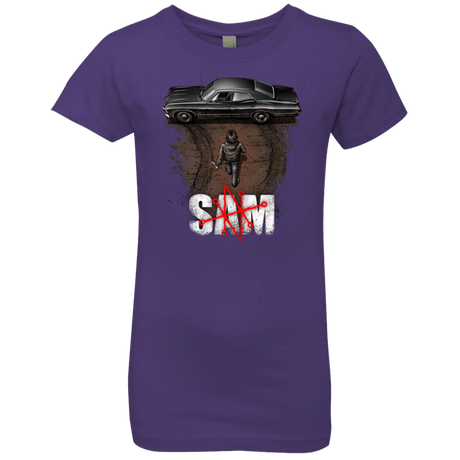 T-Shirts Purple Rush / YXS Sam Girls Premium T-Shirt