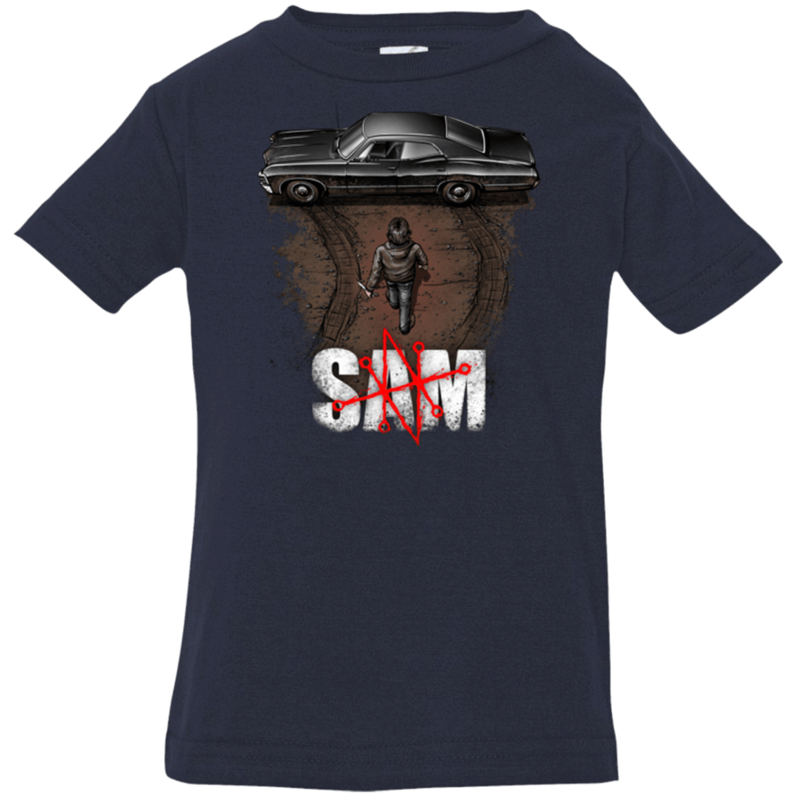 T-Shirts Navy / 6 Months Sam Infant Premium T-Shirt
