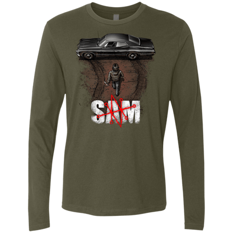 T-Shirts Military Green / Small Sam Men's Premium Long Sleeve