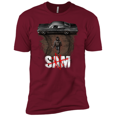 T-Shirts Cardinal / X-Small Sam Men's Premium T-Shirt