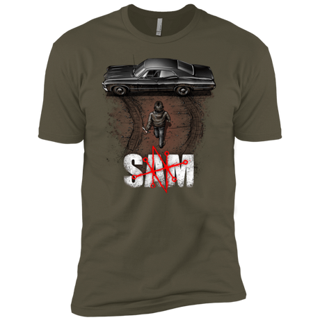 T-Shirts Military Green / X-Small Sam Men's Premium T-Shirt