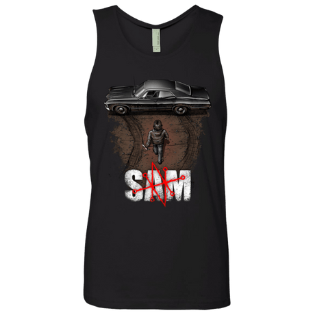 T-Shirts Black / Small Sam Men's Premium Tank Top