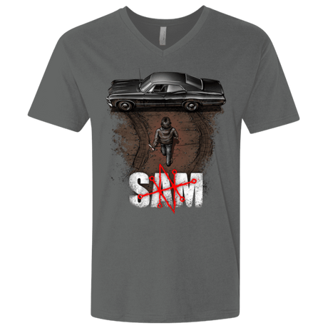 T-Shirts Heavy Metal / X-Small Sam Men's Premium V-Neck