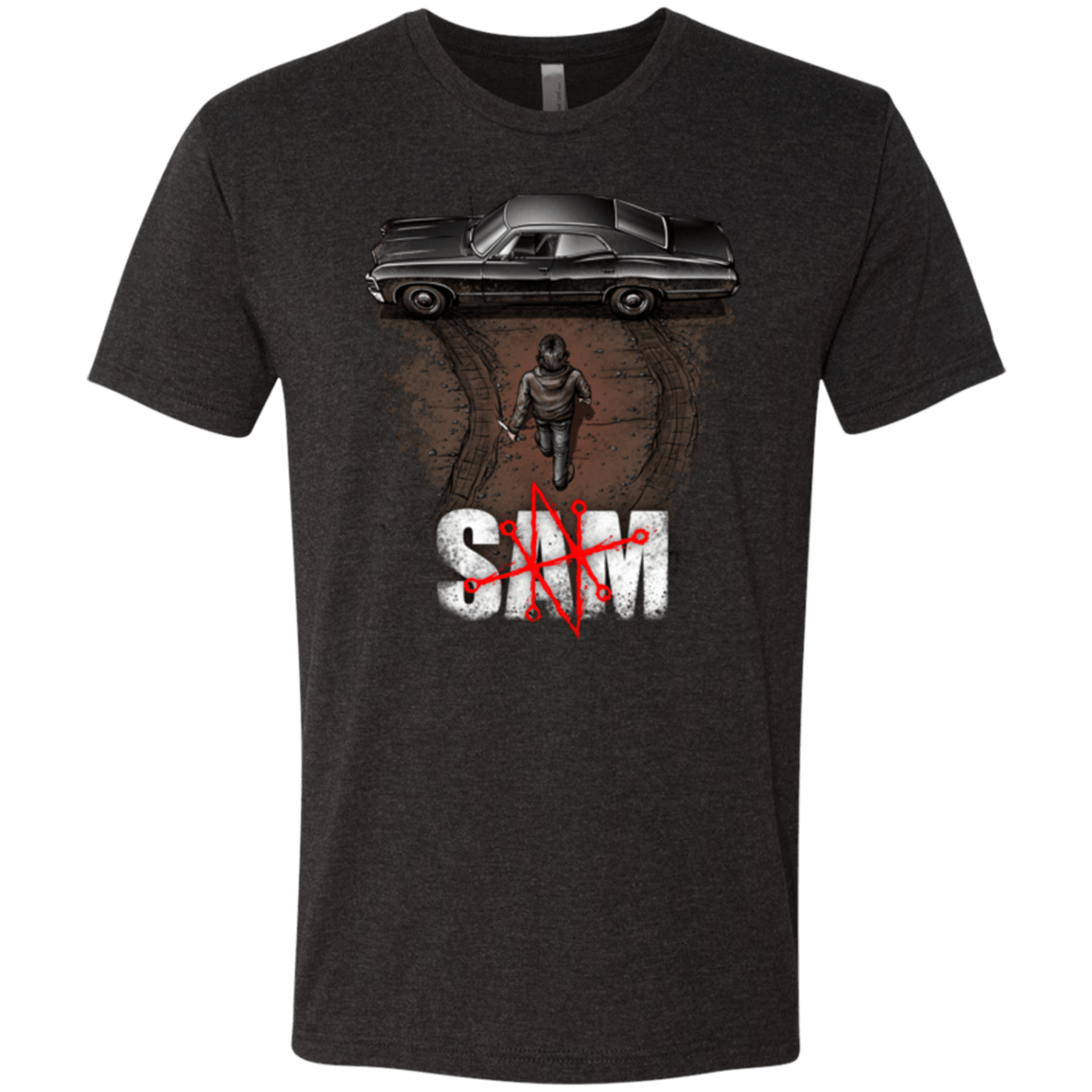 T-Shirts Vintage Black / Small Sam Men's Triblend T-Shirt