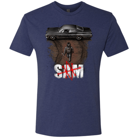 T-Shirts Vintage Navy / Small Sam Men's Triblend T-Shirt