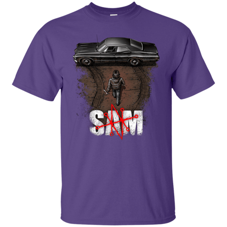 T-Shirts Purple / Small Sam T-Shirt