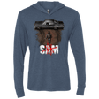 T-Shirts Indigo / X-Small Sam Triblend Long Sleeve Hoodie Tee