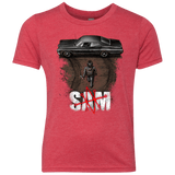 T-Shirts Vintage Red / YXS Sam Youth Triblend T-Shirt
