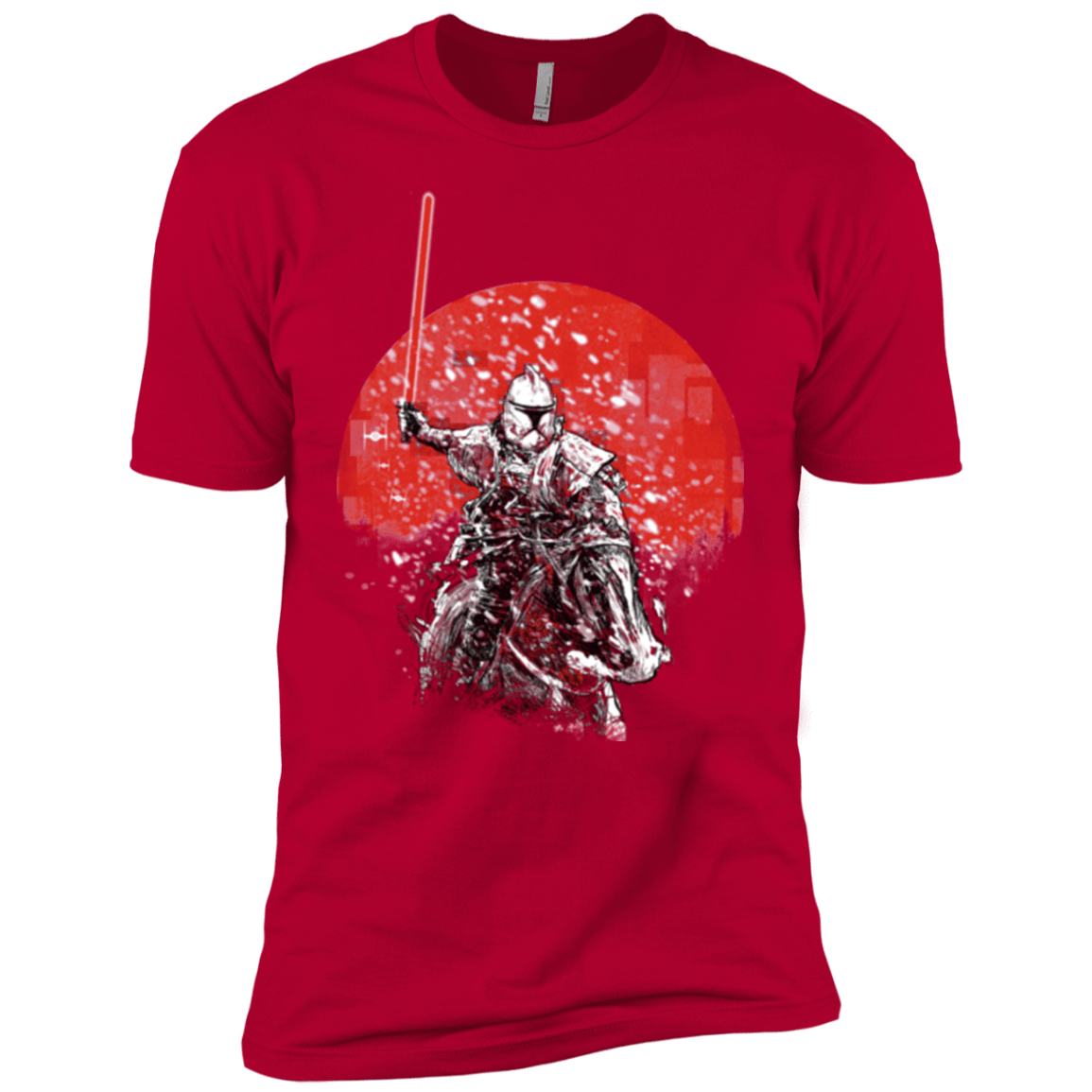 T-Shirts Red / YXS Samourai Trooper Boys Premium T-Shirt