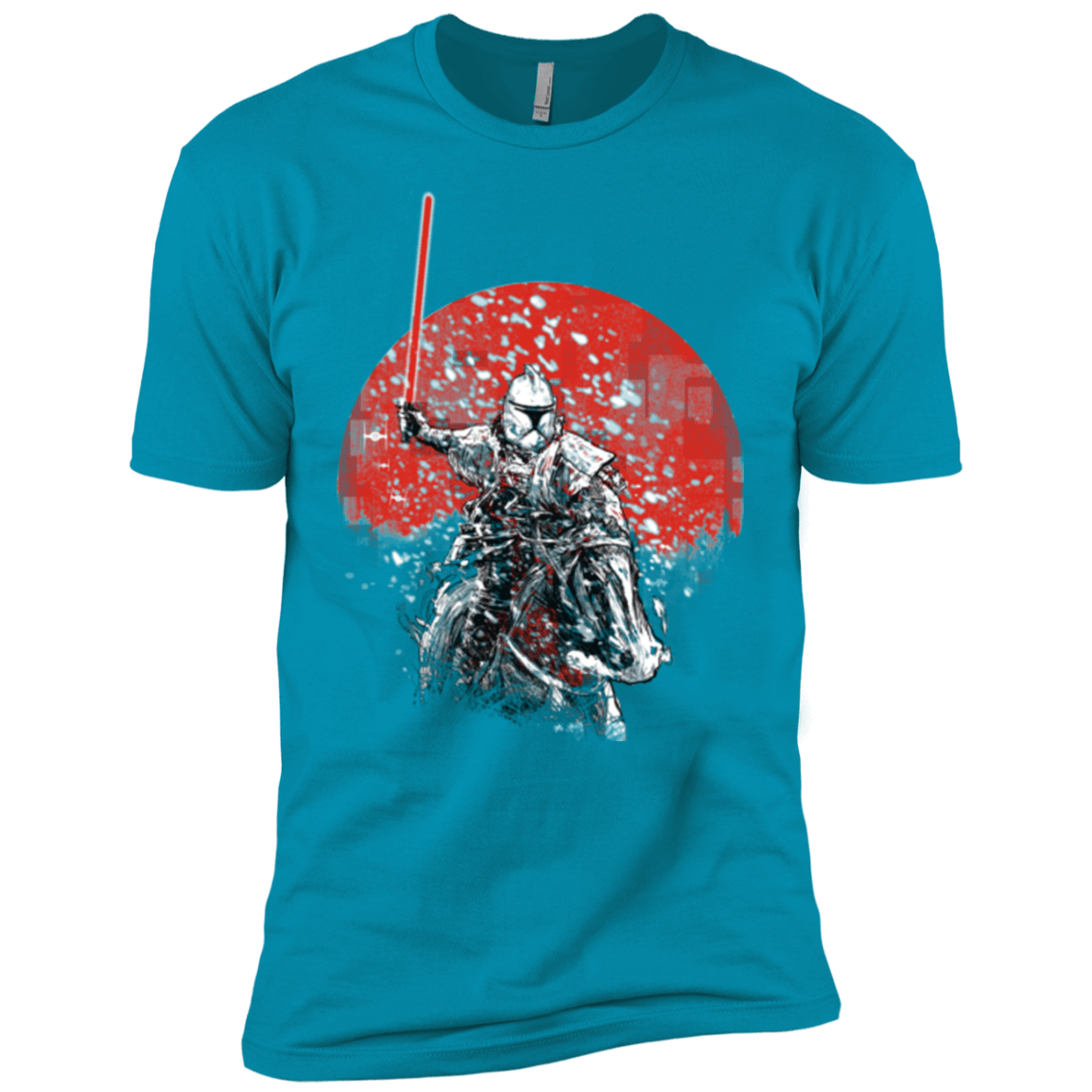 T-Shirts Turquoise / YXS Samourai Trooper Boys Premium T-Shirt
